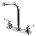 American Imaginations 3H8-in. Brass Faucet In Chrome Color AI-34905
